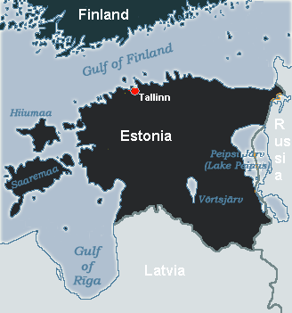 finnish language map